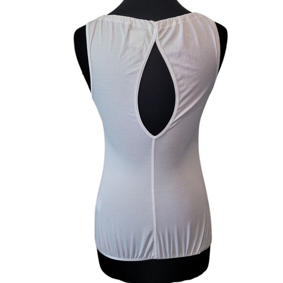 The North Face Women's Savvy Mesh Tank Performance Running Sz XS White - Picture 2 of 10